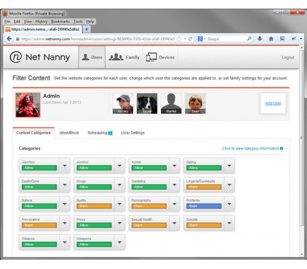 NetNanny iPad Parental Control