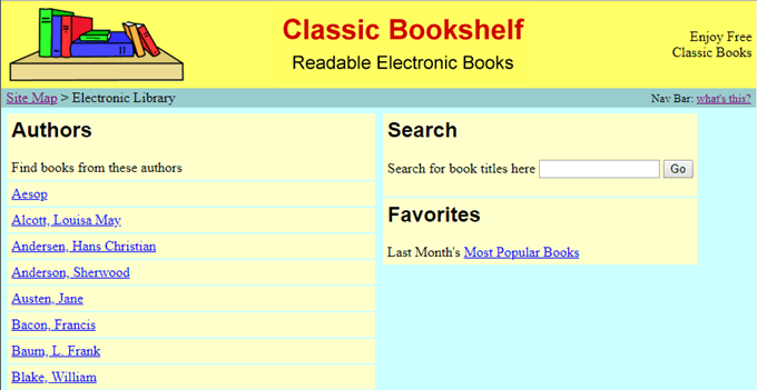 Classic Bookshelf